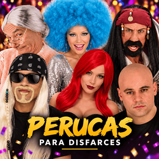 Pelucas para tus disfraces