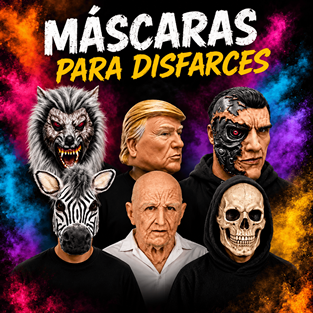 máscaras para disfraces