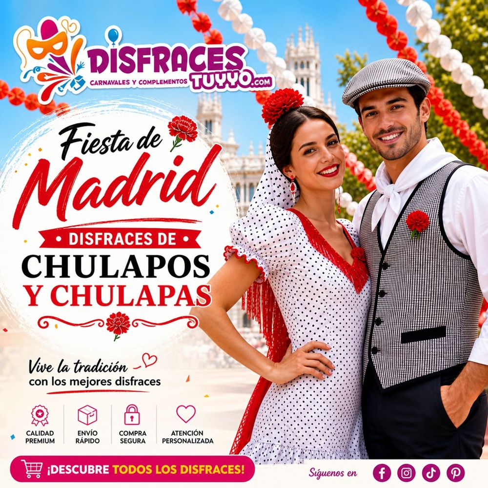 Disfraces de madrileños