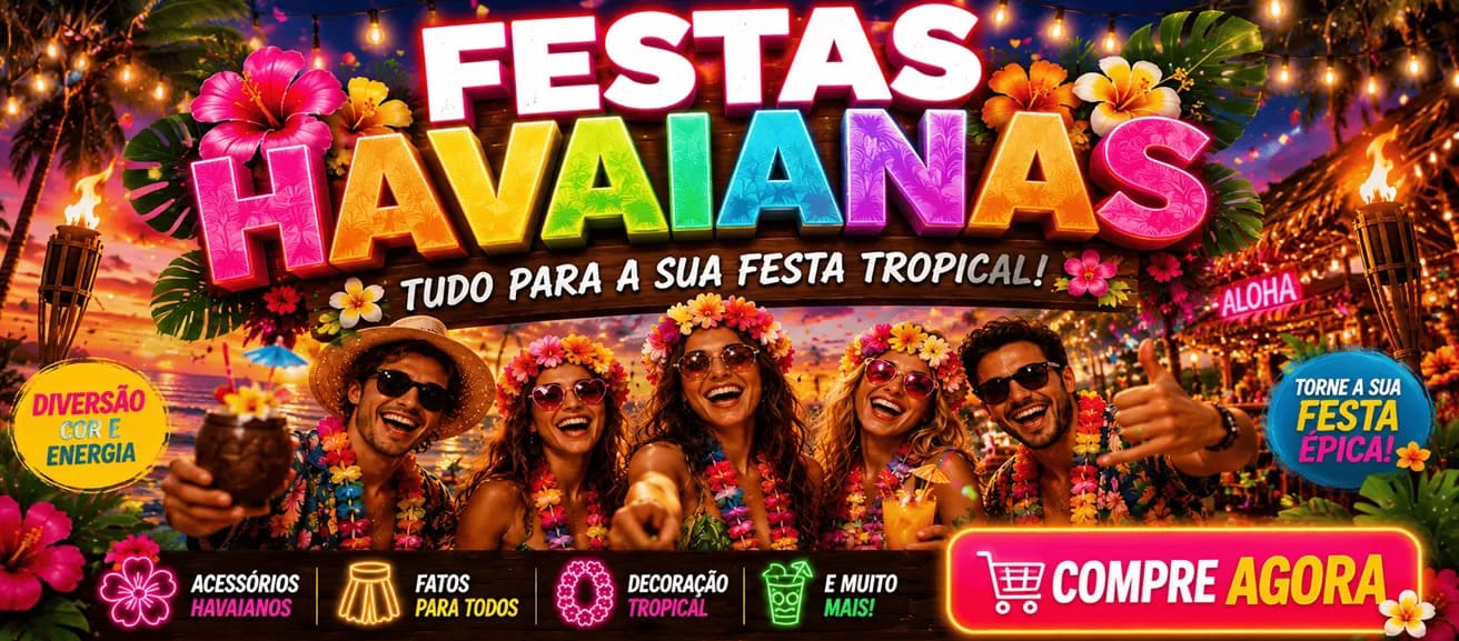 Fiestas Hawainas accesorios Y disfraces