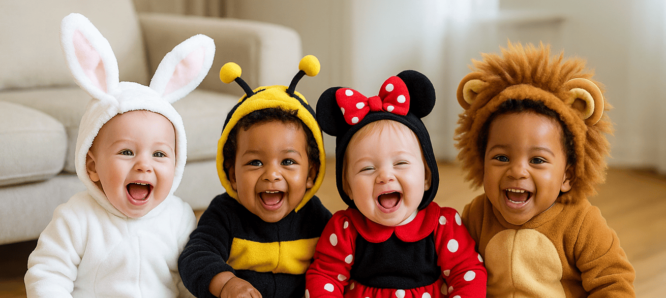Disfraces de Bebés: A Diversão Começa Desde os Primeiros Meses