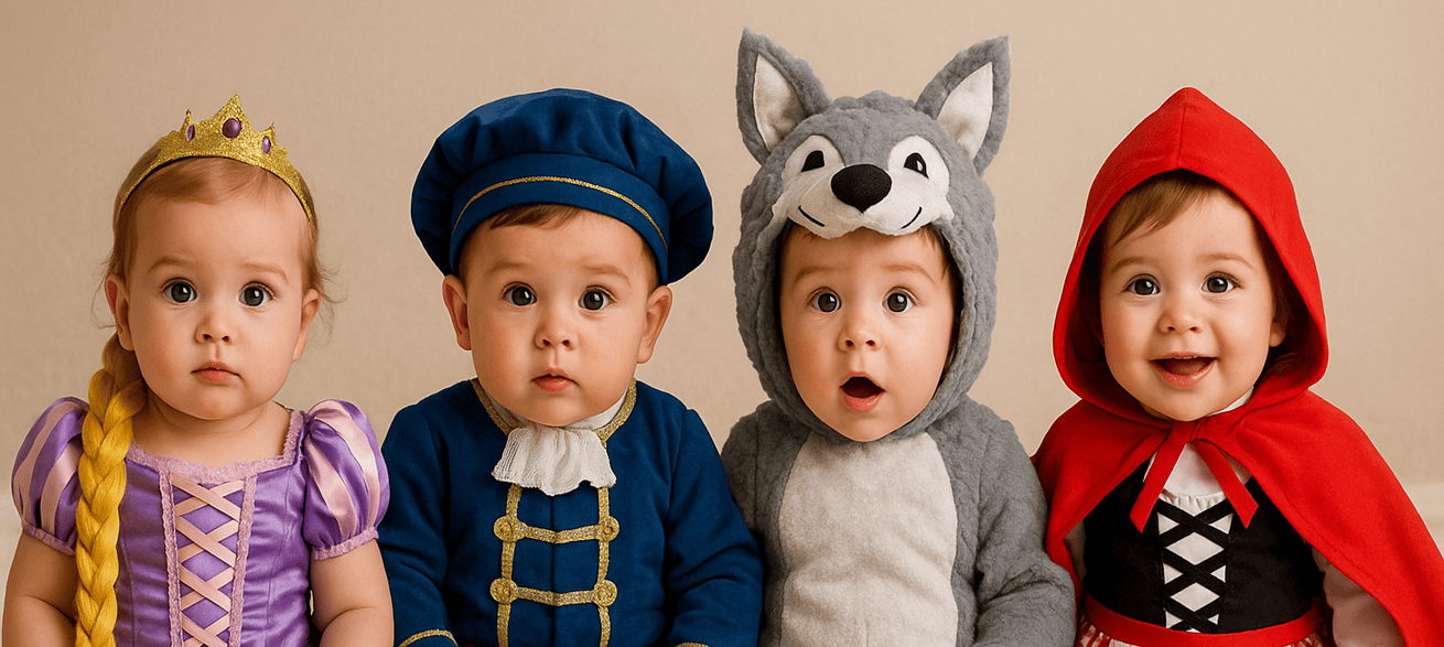 Os Melhores Disfraces de Contos para Bebés: Mágica e Encanto Para os Pequenos