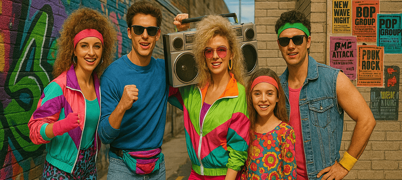Disfraces de los Años 80 – Reviva a Década Mais Icônica com Estilo!
