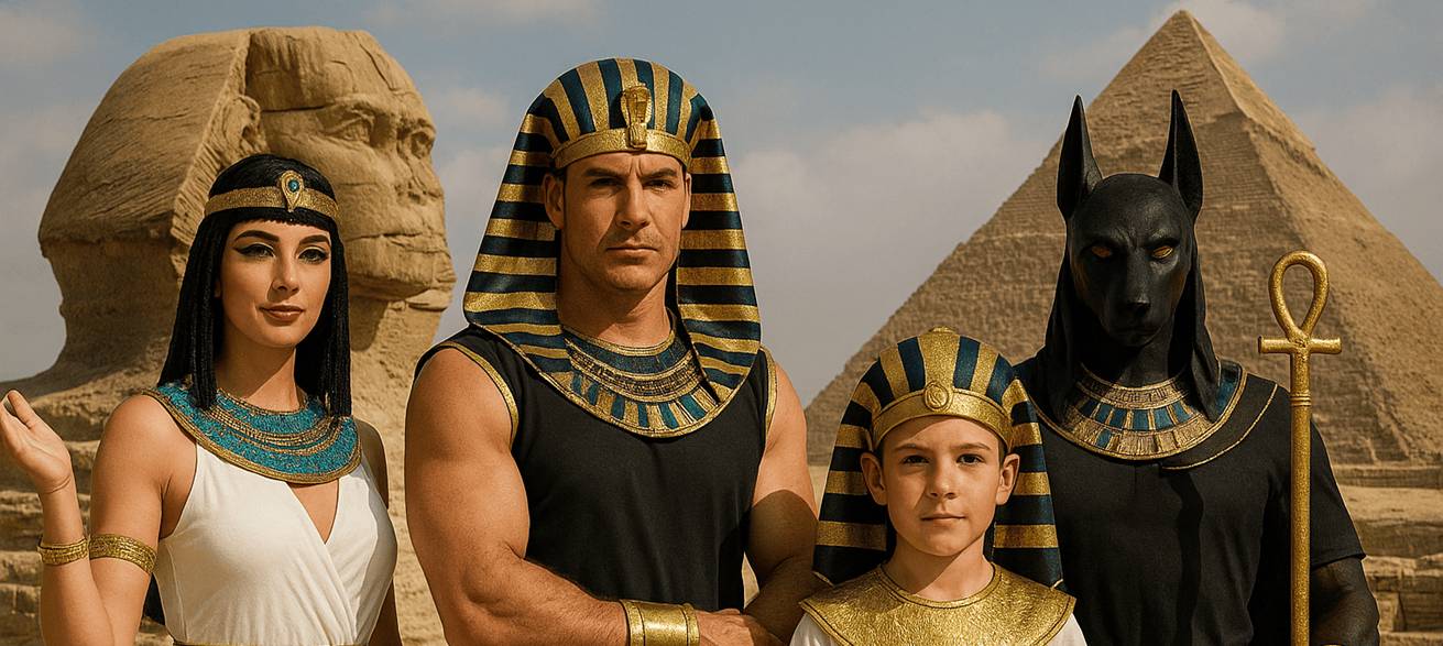 Disfarces Egípcios: Mergulhe na História e Brilhe nas Festas