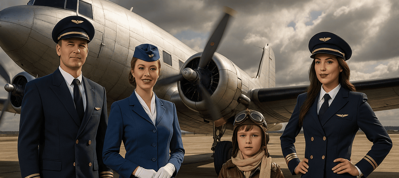 Disfarces de Aviação: Estilo, Aventura e Diversão nas Alturas!