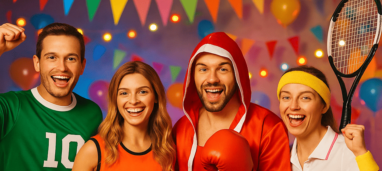 Disfarces de Desportos: Celebre o Espírito Desportivo com Estilo e Diversão