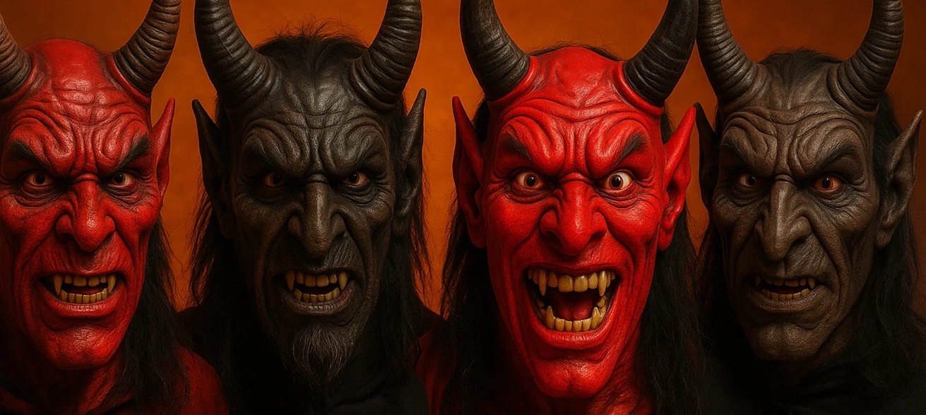 Máscaras de Diabos para Disfarces: Escolhe o Medo como Companheiro