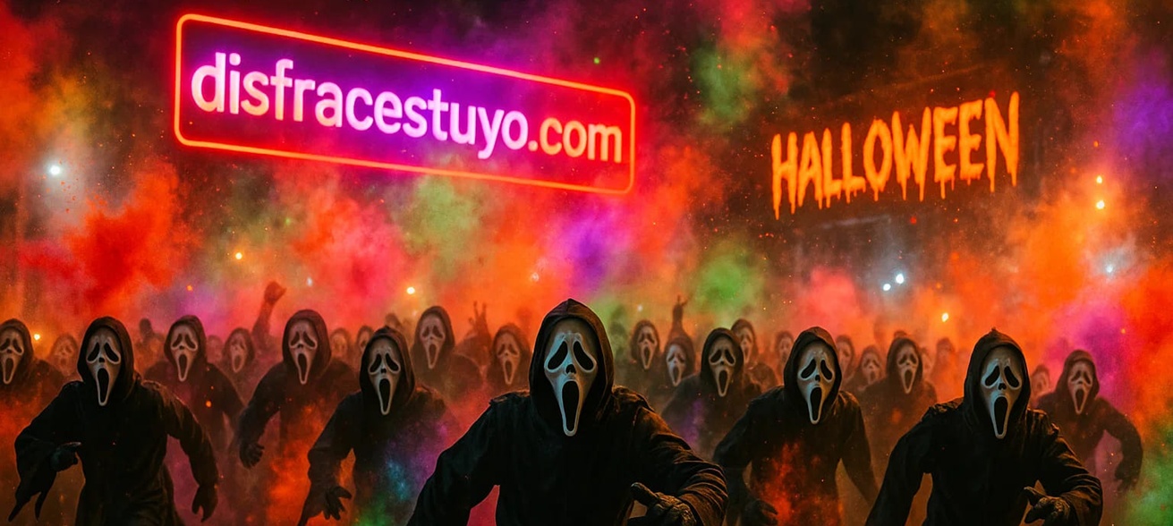 Ghost Face™ para Halloween: o guia definitivo de máscara, fantasia e ideias para adultos e crianças
