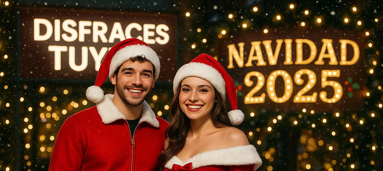 Disfraces de Natal: A Magia de Comprar Disfraces Online para Toda a Família