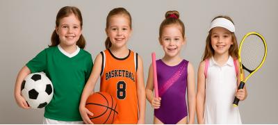 Disfarces de Esportes para Meninas: O Melhor para a Sua Pequena Atleta