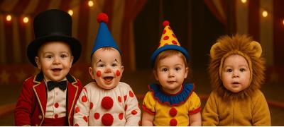 Disfraces de Circo para Bebés: Fantasias Divertidas para o Seu Pequeno