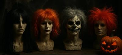 Pelucas para Halloween: Estilo e Terror no teu Disfarce