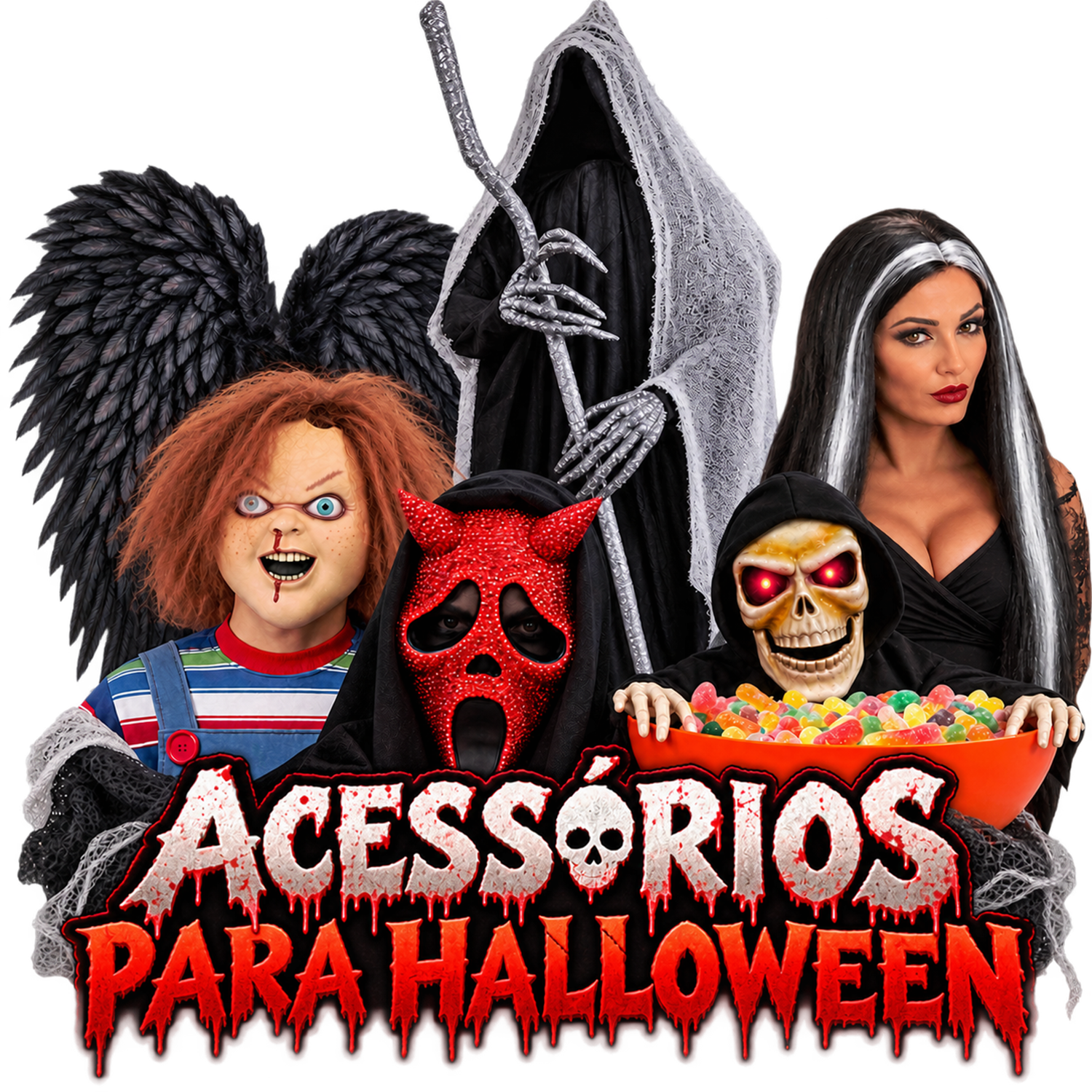 Acessórios de Halloween,