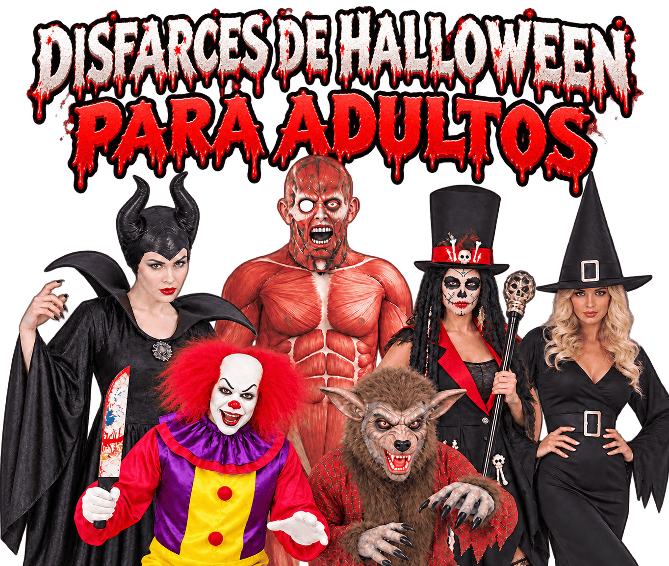 Disfarces de Halloween para Adultos
