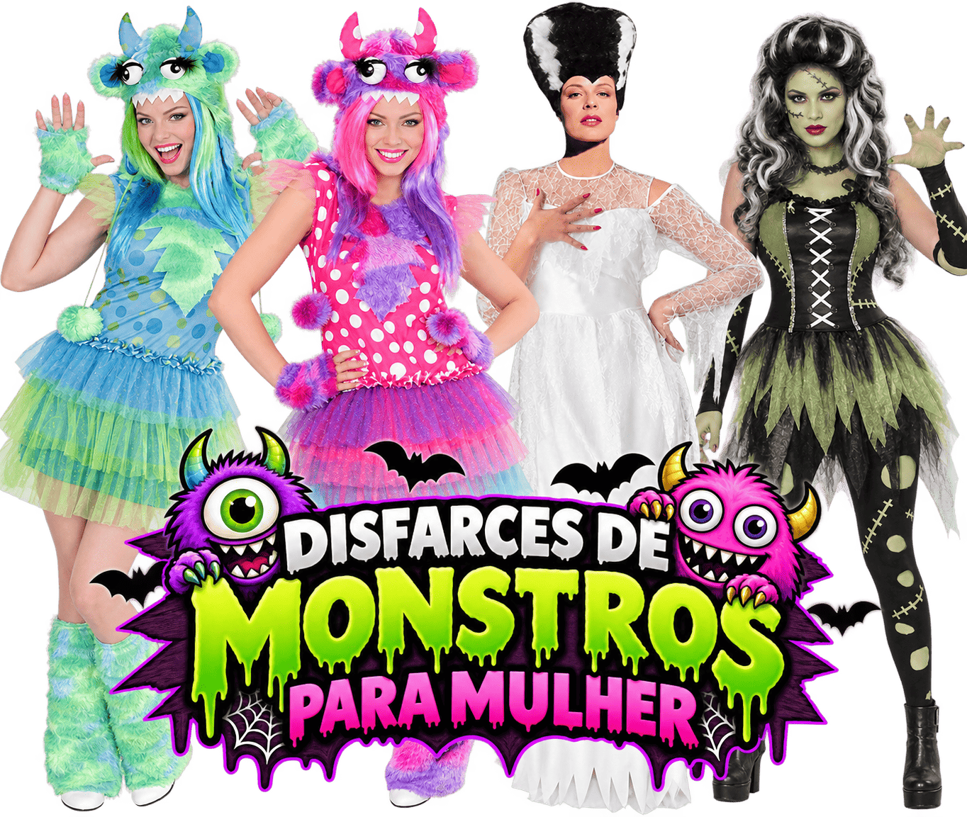 Disfarces de Monstros para Mulher