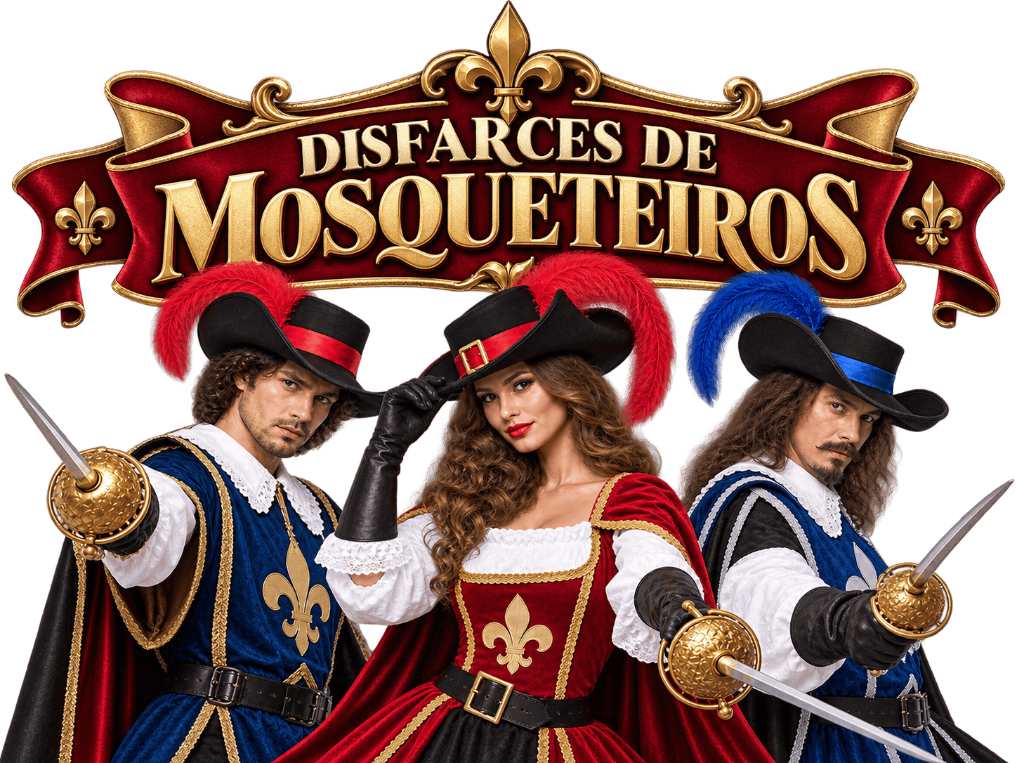 Fantasias de mosqueteiro