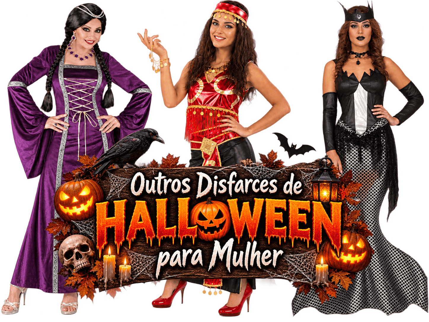 Outros Disfarces de Halloween para Mulher