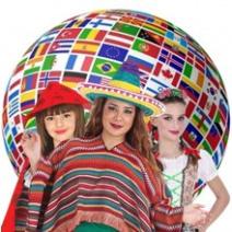 Trajes de países do mundo para meninas