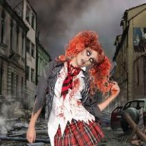 Fantasias femininas de zumbi