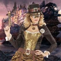 Acessórios para festas Steampunk