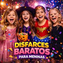 Fantasias baratas para meninas