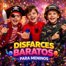 Fantasias baratas para crianças