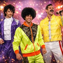 Trajes de Décadas para Homens