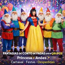 Disfraces de Blancanieves y los 7 enanitos