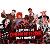 Disfarces de Cinema de Terror para Homens