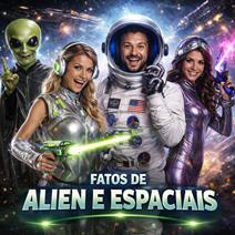 Fantasias de astronautas e alienígenas