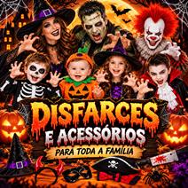 Fatos de Halloween e tudo para a tua Festa de Terror 🎃👻