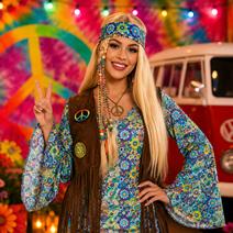 Fatos de Hippie para Mulher