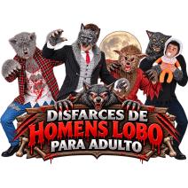 Disfarces de Lobisomem para Adulto