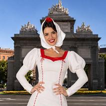 Trajes femininos de Madrid e Goyesca