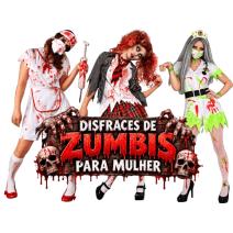 Disfarces de Zombies para Mulher