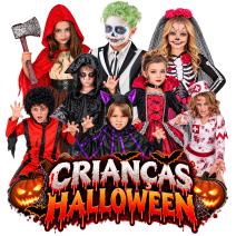 Fantasias infantis de Halloween
