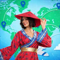 Trajes femininos dos países do mundo