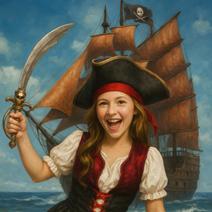 Fantasias de pirata para meninas