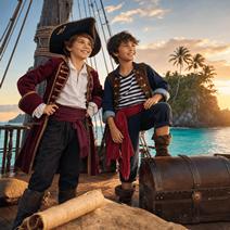 Disfarces de Piratas para Crianças