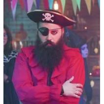 Trajes de pirata masculino