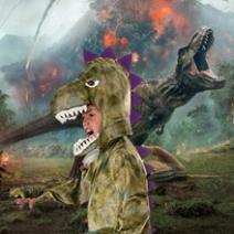 Fantasias de dinossauros para crianças