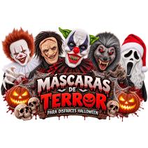 Máscaras de terror para fantasias