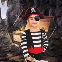 Fantasias infantis de pirata
