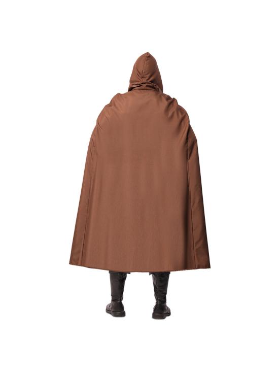 Capa Medieval Marrom Adulto Unissex