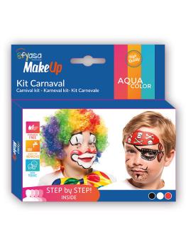 Kit carnaval 3 aquarelas 3 x 2 gr
