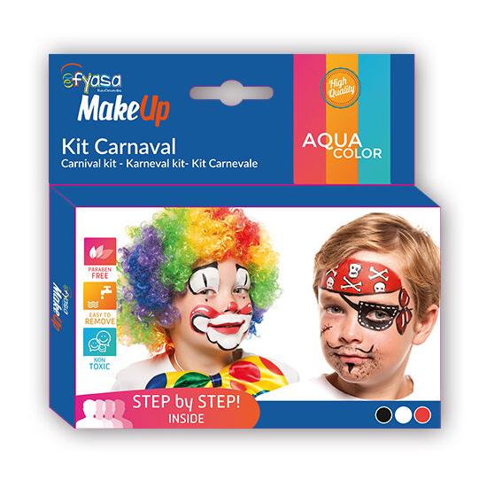 Kit carnaval 3 aquarelas 3 x 2 gr Kit carnaval 3 aquarelas 3 x 2 gr