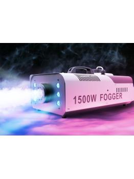 Máquina de fumaça com luz e controle de 1500 w