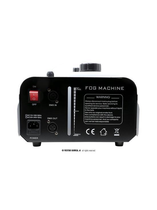 Máquina de fumaça com luz e controle de 1500 w
