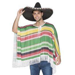 Poncho mexicano para adultos.