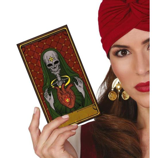 10 cartões de vodu com fantasias de Zingara ou Vidente de 11x20 cms 10 cartões de vodu com fantasias de Zingara ou Vidente de 11x20 cms